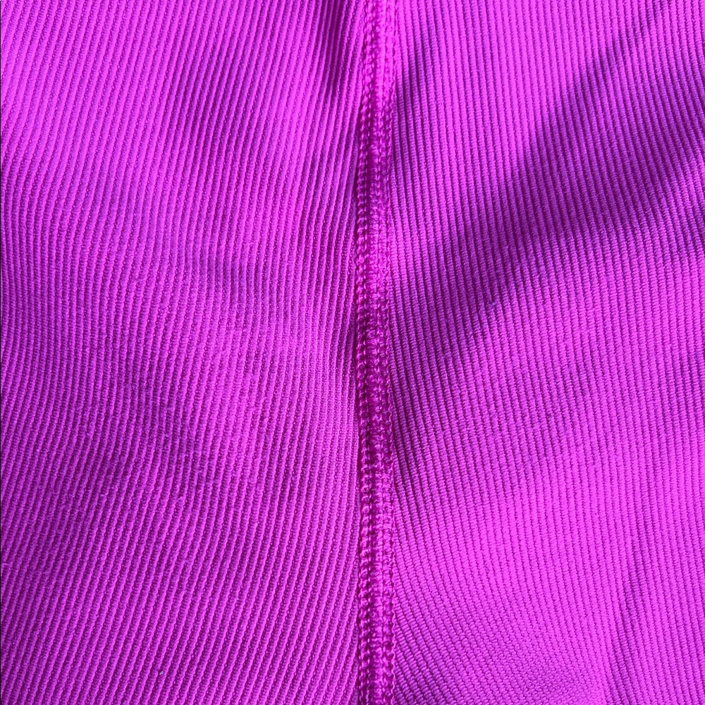 Spyder Hot Pink High-Waist Bike Shorts - Picture 4 of 6